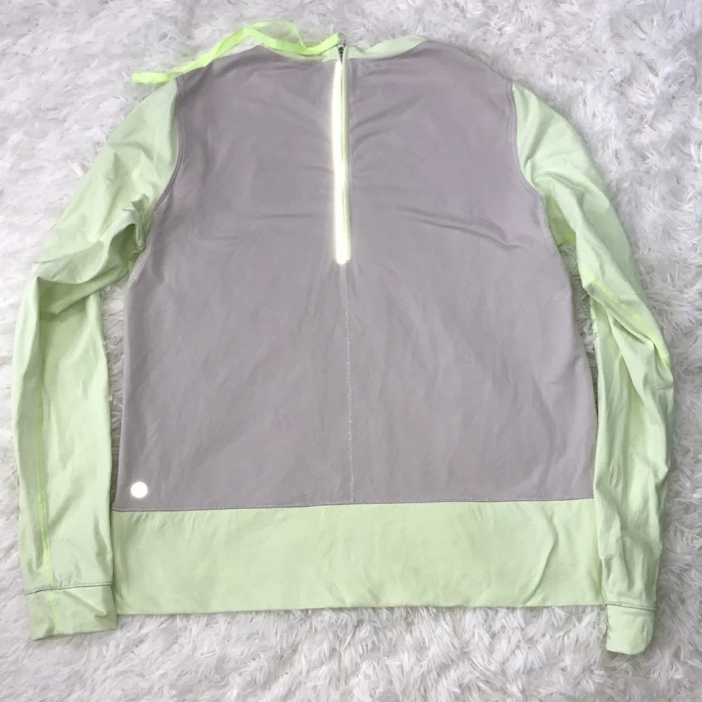 Lululemon Warm Up Crew Dune Faded Zap